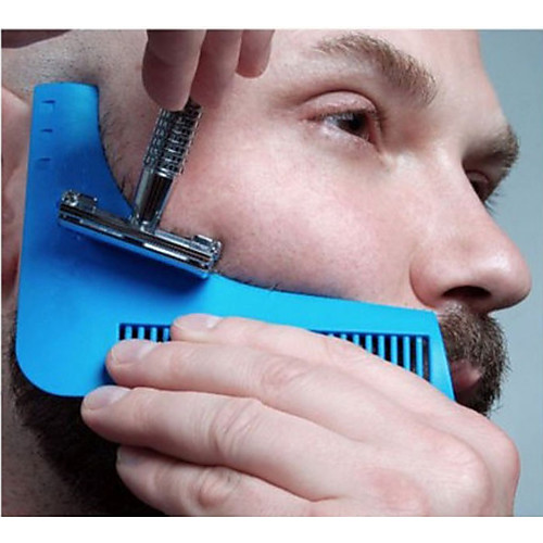 

Beard Shaping Styling Template Beard Comb All-In-One Tool Comb for Hair Beard Trim Template