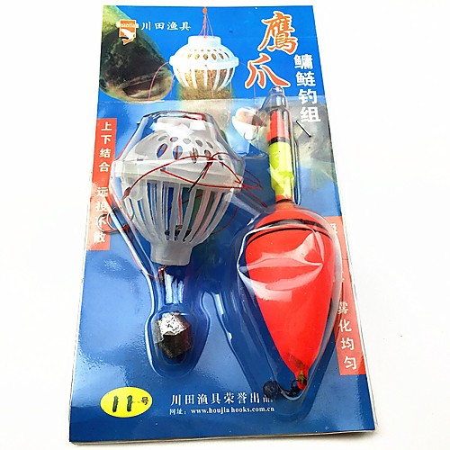 

Carp Fishing Float Sea Monster with Six Strong Explosion Hooks Fishing Tackle Set