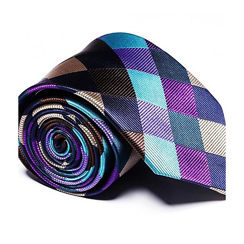 

Men's Party / Work / Basic Necktie - Striped