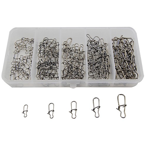 

150 pcs Fishing Hooks Sea Fishing / Fly Fishing / Bait Casting Steel Stainless Easy to Carry / Ice Fishing / Spinning / Jigging Fishing / Freshwater Fishing / Carp Fishing
