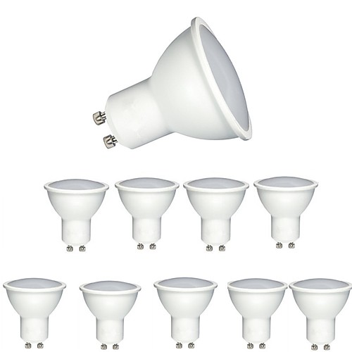 

10pcs 6W Dimmable COB Led Spotlight GU10/MR16(GU5.3) 90-120Degree Beam Angle Spotlight LED Bulb for Downlight Table Lamp AC220-240V
