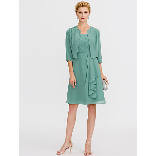 

3/4 Length Sleeve Shrugs Chiffon Wedding / Party / Evening Women's Wrap With