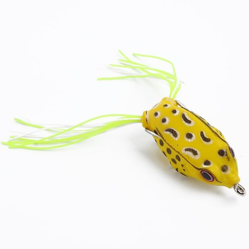 

1 pcs Frog Floating Bass Trout Pike Bait Casting Plastic