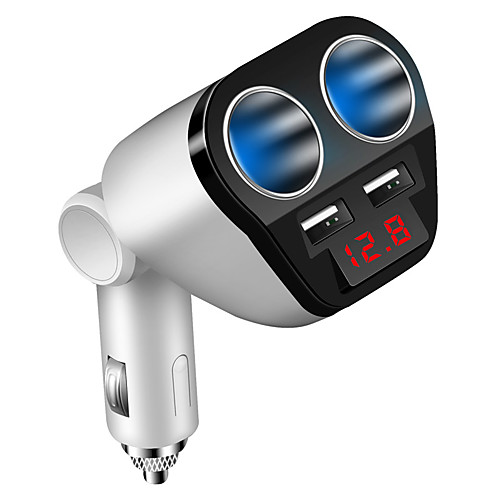 

Car Charger USB Charger Universal Fast Charge 2 USB Ports 3.4 A DC 12V-24V for