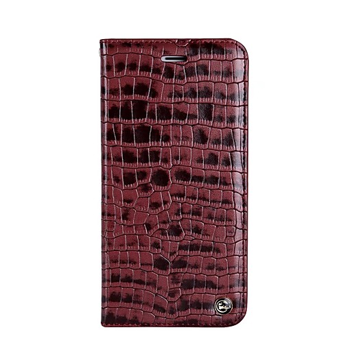 

Case For Apple iPhone 7 Plus / iPhone 7 / iPhone 6s Plus Card Holder / Shockproof / with Stand Full Body Cases Solid Colored Soft PU Leather