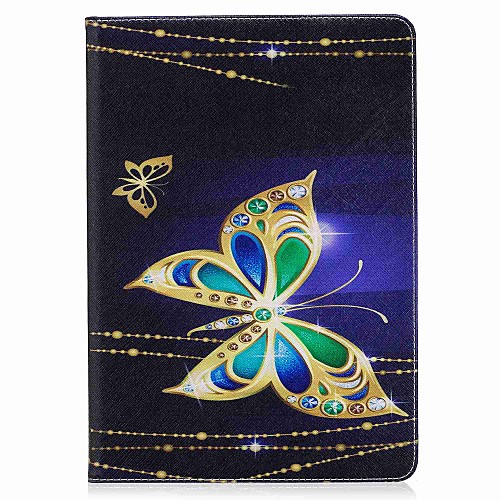 

Case For Apple iPad Mini 5 / iPad New Air(2019) / iPad Air Wallet / Card Holder / with Stand Full Body Cases Butterfly Hard PU Leather / iPad Pro 10.5 / iPad (2017)