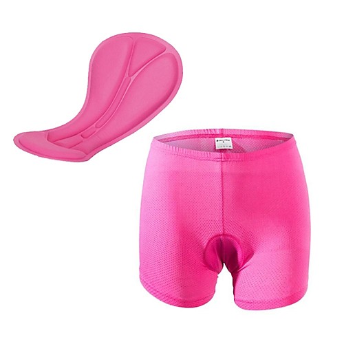 

Realtoo Women's Cycling Under Shorts Bike Underwear Shorts Padded Shorts / Chamois Quick Dry Sports Pink Clothing Apparel Bike Wear / Stretchy