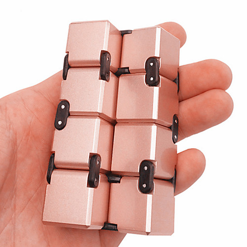 

Infinity Cubes Fidget Toy Magic Cube Educational Toy Stress Reliever Novelty Kid's Adults' Boys' Girls' Metalic Plastic 1 pcs
