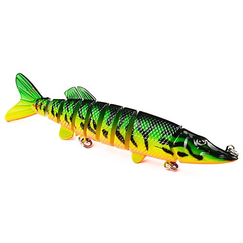 

1 pcs Fishing Lures Multi Jointed Swimbaits lifelike 8 Segment Sinking Bass Trout Pike Treble Hook Bait Casting Lure Fishing General Fishing