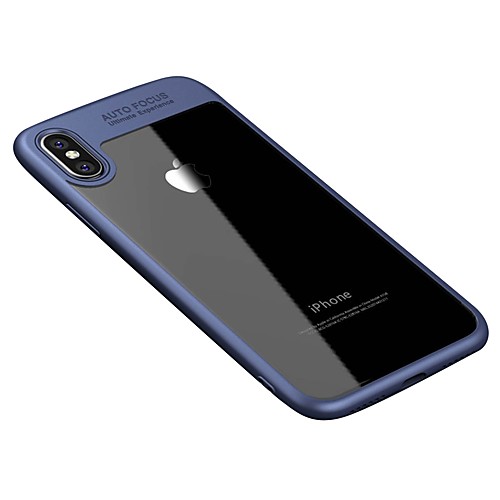

Phone Case For Apple Back Cover iPhone X iPhone 8 Plus iPhone 8 iPhone 7 Plus iPhone 7 iPhone 6s Plus iPhone 6s iPhone 6 Plus iPhone 6 Transparent Solid Colored Hard Acrylic