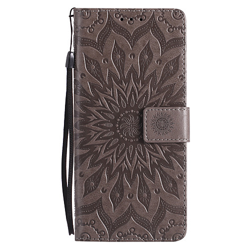 

Phone Case For Samsung Galaxy Full Body Case Note 8 Note 5 Note 4 Note 3 Wallet Card Holder with Stand Flower Hard PU Leather