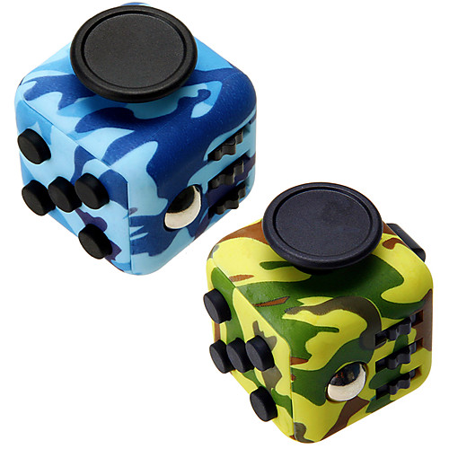 

Fidget Toy Fidget Cube Magic Cube Educational Toy Stress Reliever Novelty Kid's Adults' Silicon Rubber Plastic