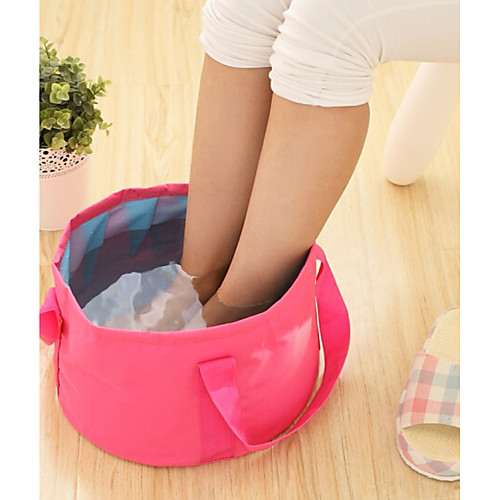 

Textile / Plastic Oval Waterproof Pouches / Portable / Travel Home Organization, 1pc Laundry Bag & Basket