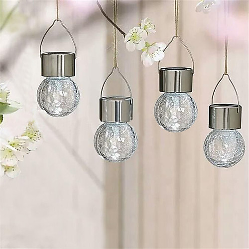 

Solar Lights Outdoor 4 PCS 0.5 W 1.5 W LED Floodlight Decorative Warm White Natural White Multi Color <5 V Decorate wedding scene Outdoor Lighting Wedding Party Decoration 1 LED Beads