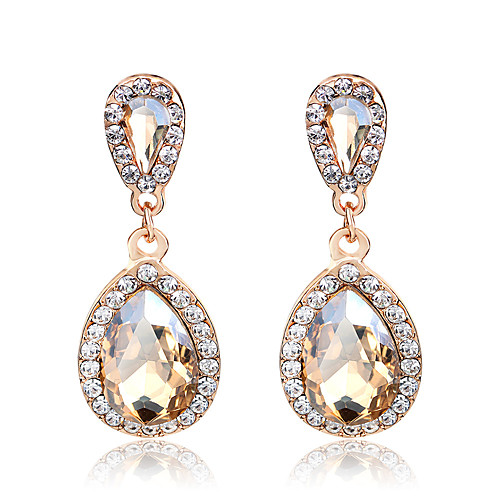 

Women's Drop Earrings Drop Ladies Earrings Jewelry Champagne For Wedding Party