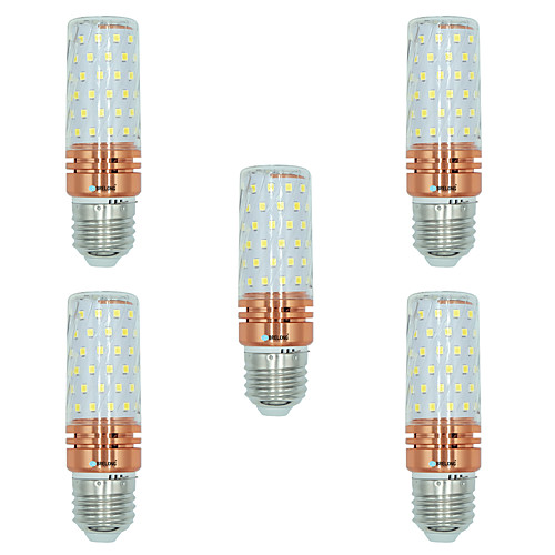 

5pcs 16W E27 LED Corn Lights T 84 leds SMD 2835 Warm White White Dual Light Source Color 1300lm 3000-3500 6000-6500 3000-6500K AC