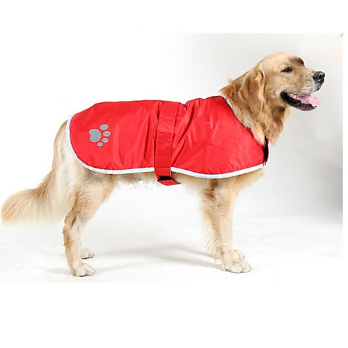 

Dog Coat Solid Colored Waterproof Keep Warm Outdoor Winter Dog Clothes Puppy Clothes Dog Outfits Warm Red Jade Blue Costume for Girl and Boy Dog Nylon S M L XL XXL