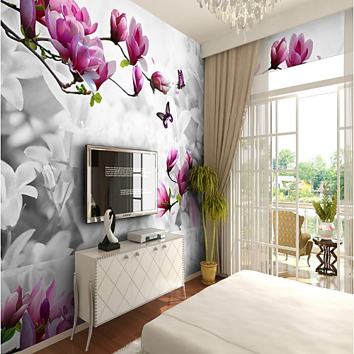 

Mural Wallpaper Wall Sticker Covering Print Adhesive Required Blossom Flower Canvas Home Décor