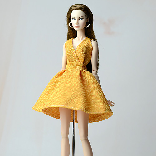 

Doll Dress Dresses Toile Fashion Cloth Cotton Cloth Cloth Demin Handmade Toy for Girl's Birthday Gifts / Kids