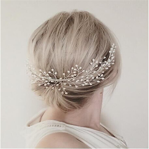 

Imitation Pearl / Alloy Hair Combs / Headwear with Floral 1pc Wedding / Special Occasion / Party / Evening Headpiece