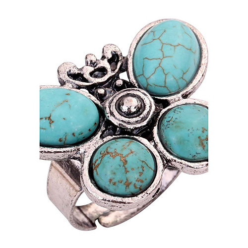 

Knuckle Ring Turquoise Green Turquoise Alloy Butterfly Personalized Adjustable / Women's