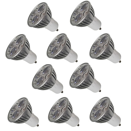 

10pcs 3W GU10/E27/E14/GU5.3 LED Spotlight 250LM Warm/Cool White for Kitchen Hotel Bedroom Lighting Lampada AC220-240V