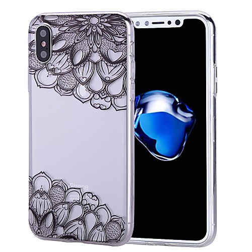 

Phone Case For Apple Back Cover iPhone X iPhone 8 Plus iPhone 8 iPhone 7 Plus iPhone 7 iPhone 6s Plus iPhone 6s iPhone 6 Plus iPhone 6 iPhone SE / 5s Pattern Flower / Floral Soft TPU