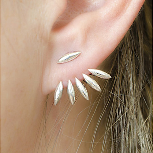 

Women's Stud Earrings Hoop Earrings Jacket Earrings Drop Ladies Personalized Fashion Earrings Jewelry Gold / Silver For Stage Club