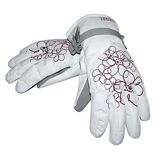 

Ski Gloves Women's Snowsports Full Finger Gloves Winter Warm Protective Cloth Cotton Ski / Snowboard