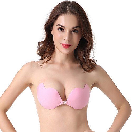 

Women's Bra Push-up Strapless & Multi-Way Water Bras & Gel Bras 3/4 Cup Solid Colored Blue
