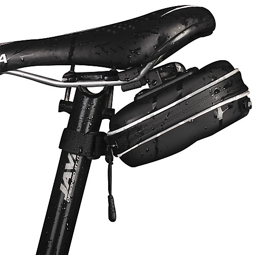 

NuckilyL Reflective Waterproof Lightweight Bike Saddle Bag Bike Bag Waterproof Fabric Bicycle Bag Cycle Bag Cycling / Bike