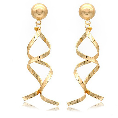 

Women's Drop Earrings Simple Elegant Earrings Jewelry Gold For Daily Holiday