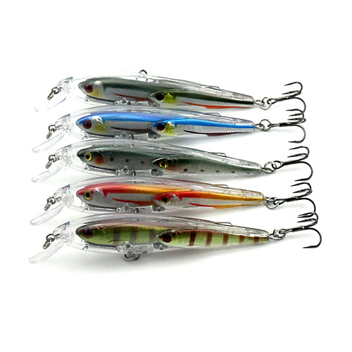 

1 pcs Fishing Lures Minnow Floating Bass Trout Pike Sea Fishing Fly Fishing Bait Casting