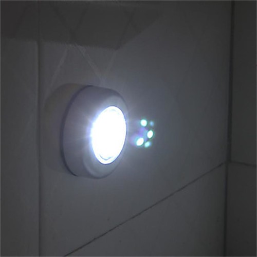 

1шт LED Night Light Батареи Сенсорный датчик LED