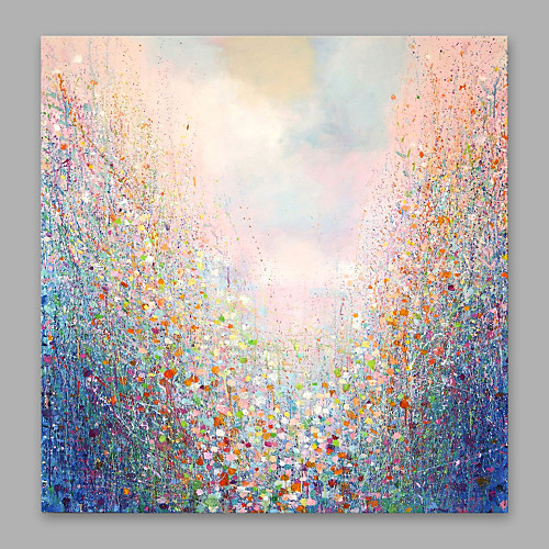 

Oil Painting Hand Painted Vertical Abstract Artistic Stretched Canvas
