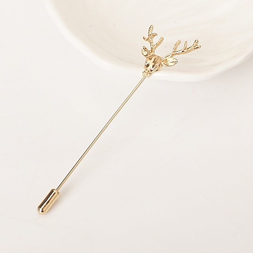 

Men's Brooches Animal Simple Elegant Brooch Jewelry Silver Gold For Ceremony Formal