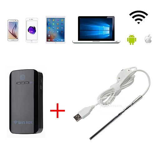 

WIFI Endoscope 4.9mm Lens Ear Nose Medical USB Endoscope Borescope Inspection Otoscope Camera for IOS Android PC