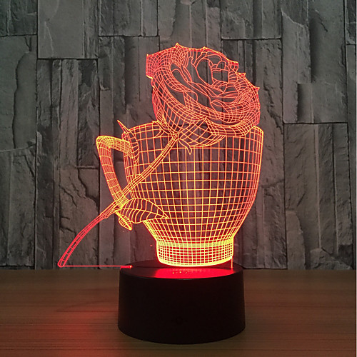

3D Nightlight Touch Sensor USB Powered 1 set