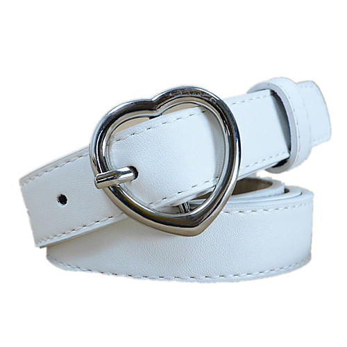 

Women's Waist Belt Causal Daily Dress White Red Belt Solid Colored / Basic / Blue / Brown / Winter / Spring