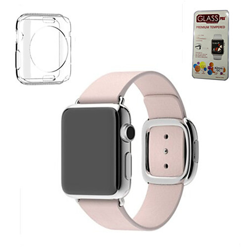 

Ремешок для часов для Apple Watch Series 4/3/2/1 Apple Современная застежка Натуральная кожа Повязка на запястье