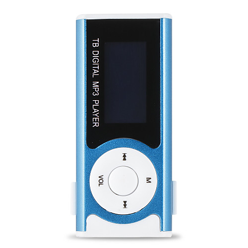 

Sport MP3 Media Player New Mini Music Player Shiny Mini USB Clip LCD Screen Support Micro SD Card MP3/WMA