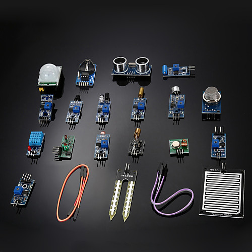 

DIY 16 in 1 Sensor Module Kit for Raspberry Pi