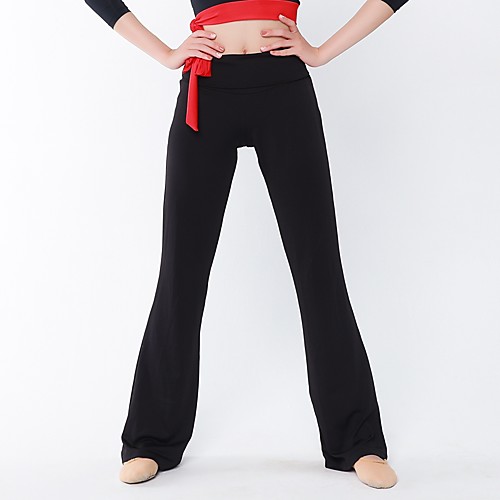 

Latin Dance Pants Women's Performance High Rayon