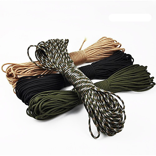 

Multi-function Impact Resistant Paracord Bracelet Multitools Ropes Belay & Rappel Devices Nylon Multisport Traveling Black Army Green Camouflage 1 pcs