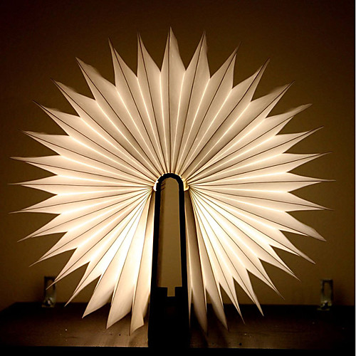 

Book Table Night Lamp Rechargeable / Foldable / Decorative Light Batteries Powered 1pc