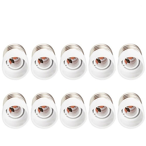 

10pcs E27 to E14 E14 Light Bulb Socket