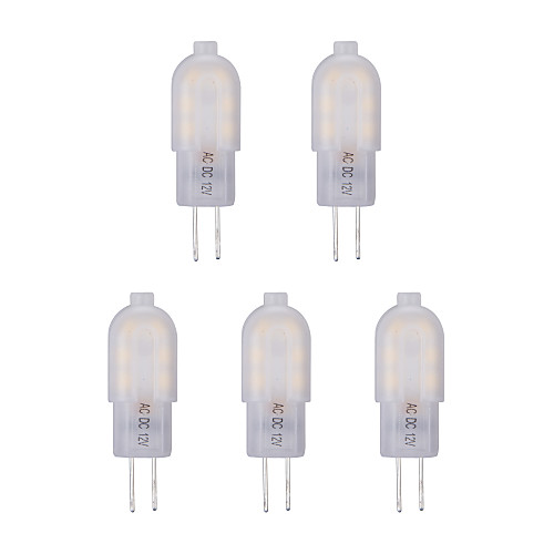 

5pcs 2 W LED Bi-pin Lights 180 lm G4 18 LED Beads SMD 2835 Warm White Cold White 12 V