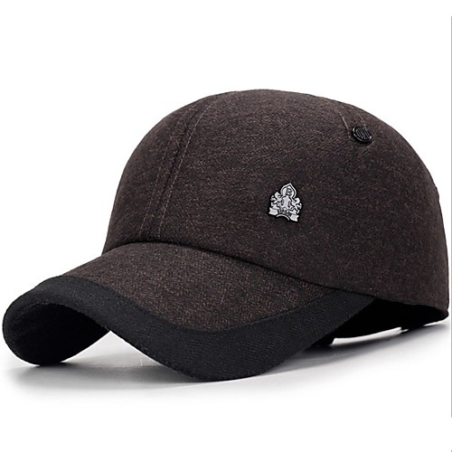 

Men's Baseball Cap Stylish Patchwork Hat / Cotton