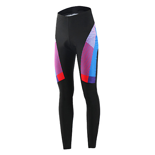 

Arsuxeo Women's Cycling Tights Bike Pants Bottoms Quick Dry Sports Polyester Elastane Blue Road Bike Cycling Clothing Apparel Relaxed Fit Bike Wear / High Elasticity