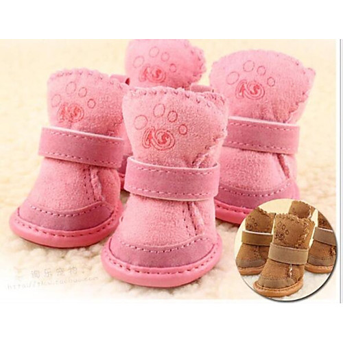 

Cat Dog Flat Keep Warm Leisure Solid Colored For Pets Lamb Fur Brown / Winter